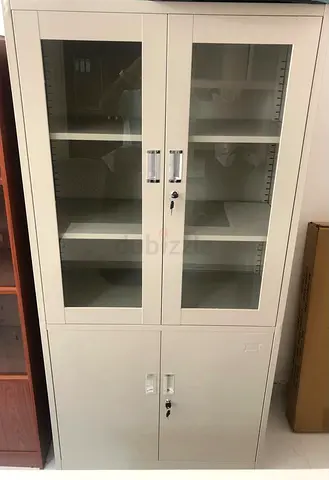 Elegant White Wardrobe Display Cabinet