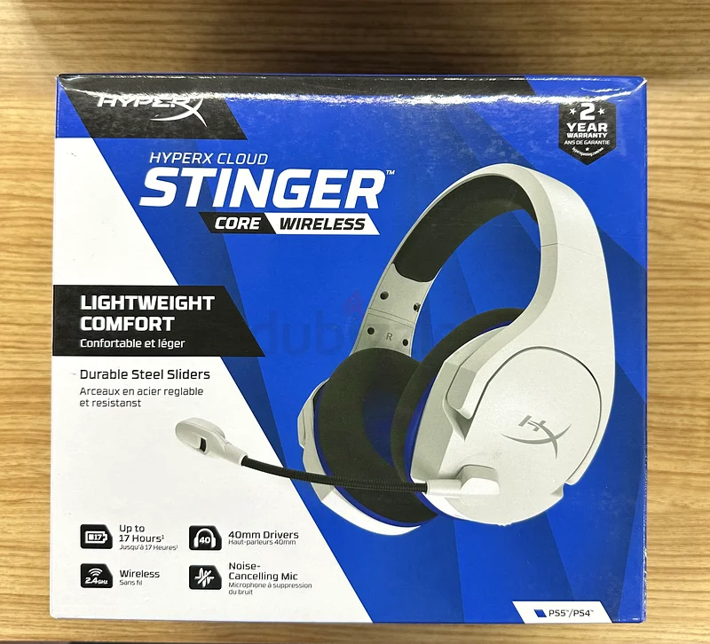 HyperX Cloud Stinger Core Wireless Gaming Headset - Ultimate Comfort!63261280882433110