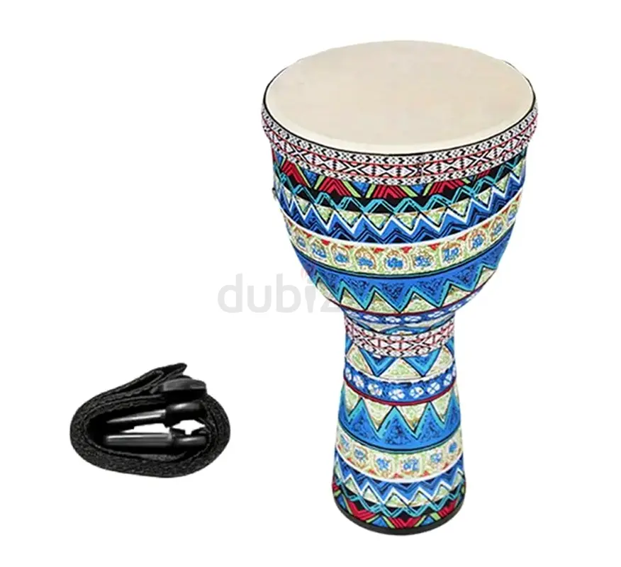 Vibrant Handcrafted Djembe Drum - Perfect for All Rhythm Lovers!