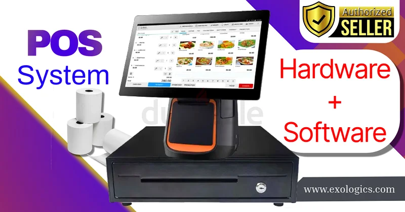 إعداد نقطة البيع XTS - للمطاعم المتنقلة، الصالونات، المطاعم والمزيد! جهاز كاشير مع برنامج632629314108191115