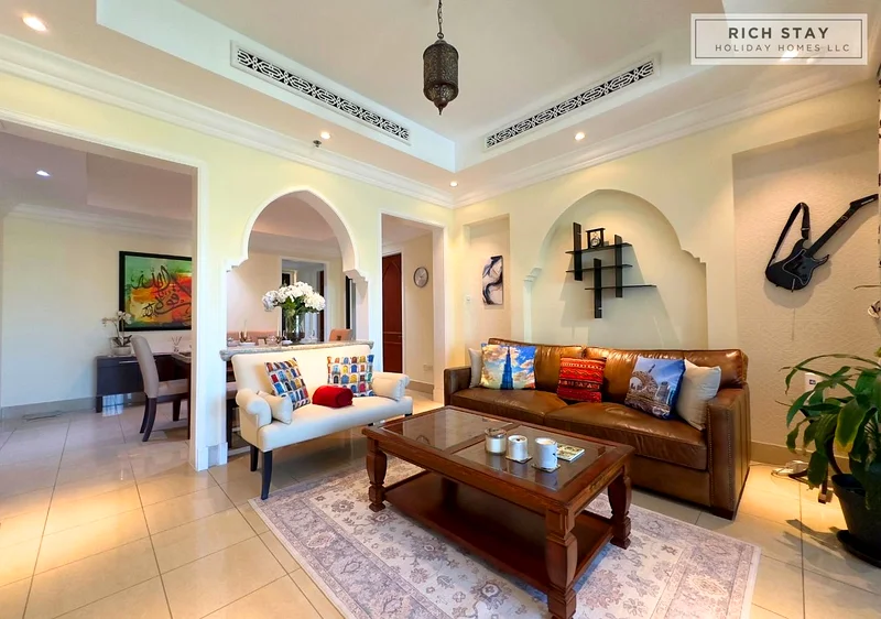 2BR in Souk Al-Bahr | Top Floor | Dubai Mall & Address Hotel view63817694003715112