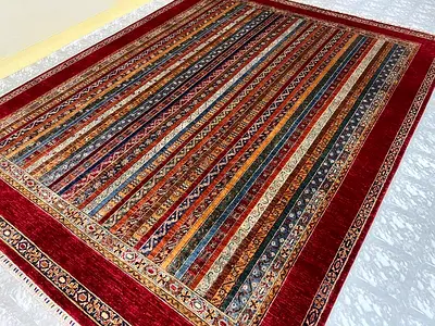 281 x 361 cm | new Handmade Beautiful Rara Persian Design Carpet