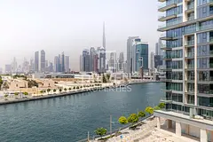 Spacious Layout with Iconic Burj and Canal Views