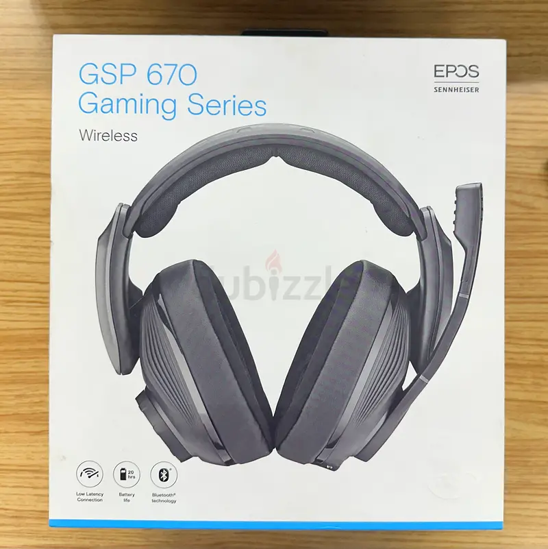 EPOS GSP 670 Wireless Gaming Headset - Immerse in Sound!