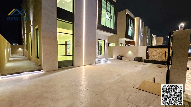 🌟 *Luxurious modern 5 bedroom villa in Al Helio 2, Ajman | Amazing pool, prime location & excellent finishes* 🌟63897523836675114