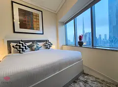 Fully Furnished | Iconic Burj Khalifa Views | Charming 2BHK