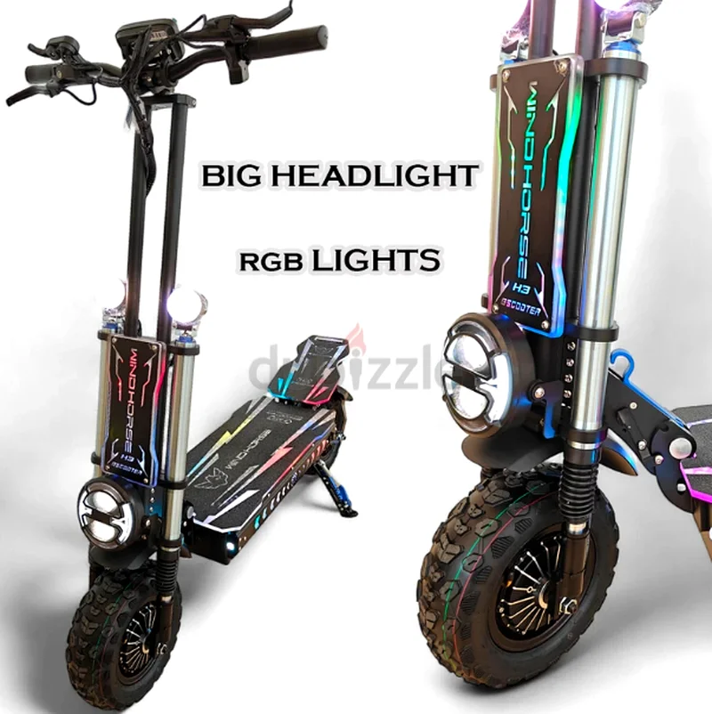 H3 Powerful Electric Scooter 3000W Dual Motor – 60V 40Ah Battery, 85 KM/H Max Speed, 120 KM Range63253481464194113