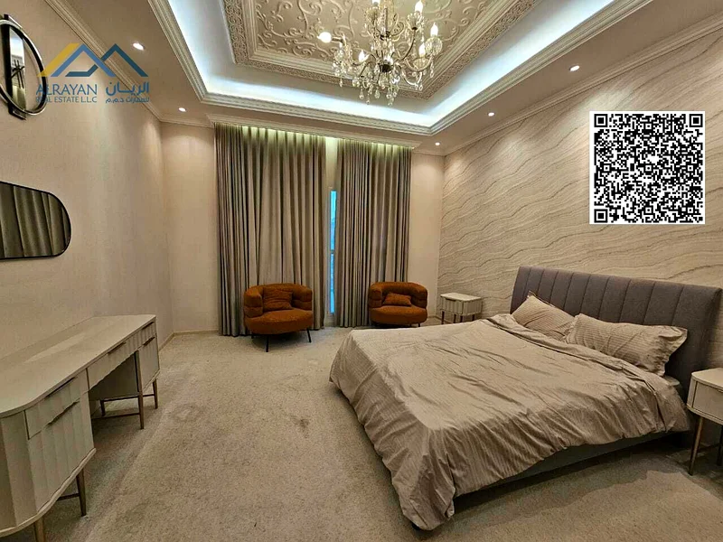 تتضمن الأثاث والكهرباء والمياه ومكيفات الهواء والتشطيبات الشخصية عالية الجودة.63871293294338113
