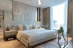 Hot Offer! 1-Bed with Marina Skyline Views | Elegant Versace Ceramics | Sophisticated Living Awaits!