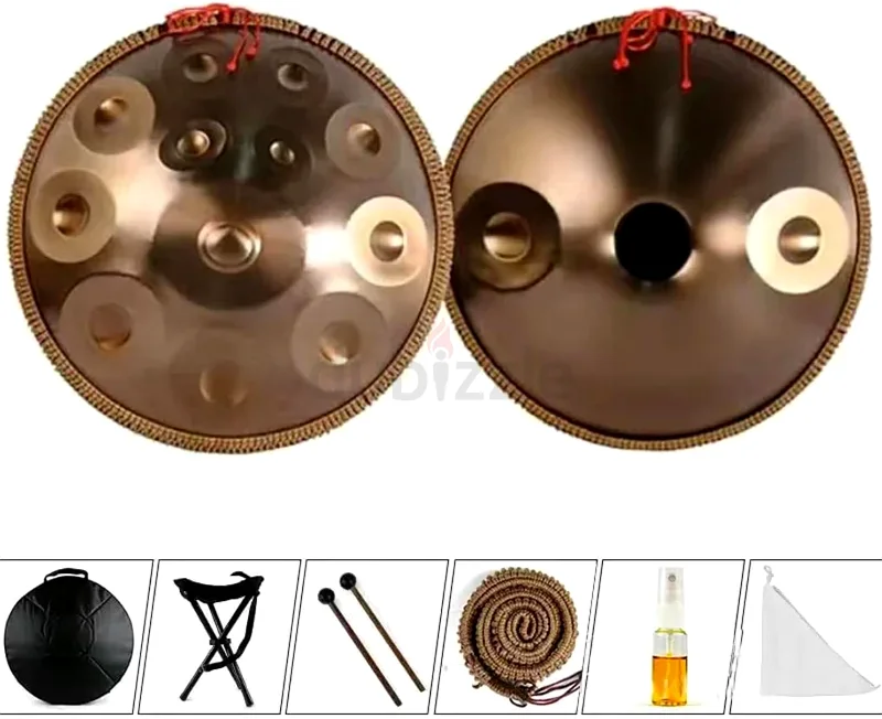 Experience Enchantment with a Handmade Handpan Drum! 10 Notes63230703460866113