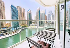 Scenic Views | Cozy | On the Marina Walk + Balcony|Bills Included