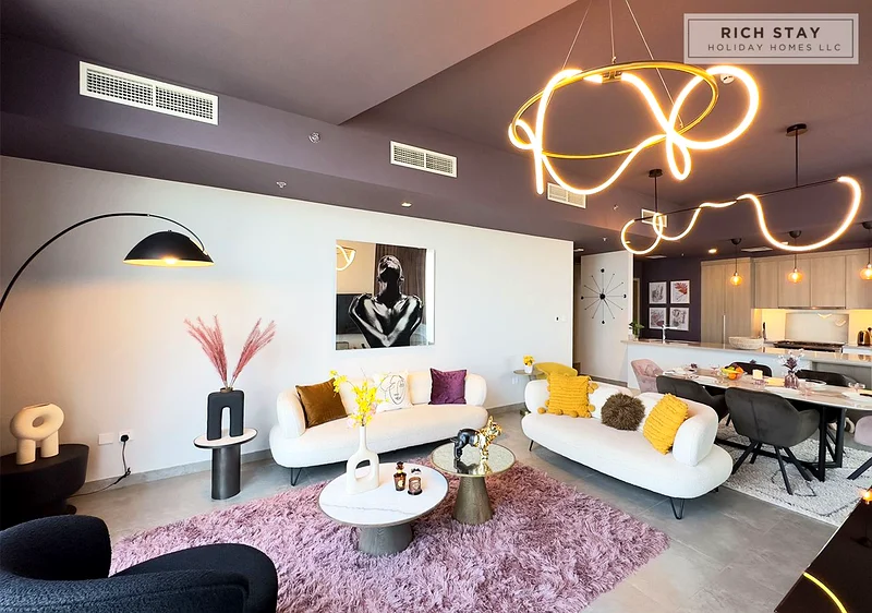 Grande 3BR | City skyline & Sea & Views | Fully Furnished63817358586755113
