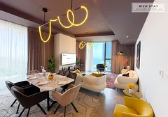 Grande 3BR | City skyline &amp; Sea &amp; Views | Fully Furnished