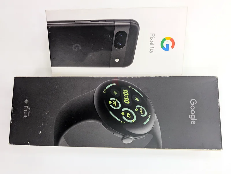 Golden offer! Google Pixel 8a 256GB + original Pixel Watch 3 45mm  
At an unbeatable price: 2199 AED63262940204419113