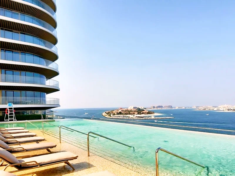 شقة من غرفة نوم واحدة بريميوم على شاطئ إعمار مع وصول مباشر للشاطئ63829906669697111