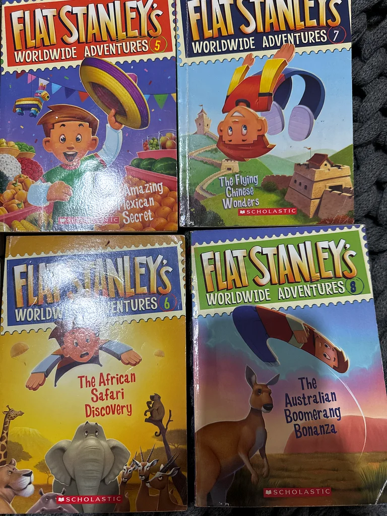 Flat Stanley Worldwide Adventures Boxed Set 1-863225745153537113