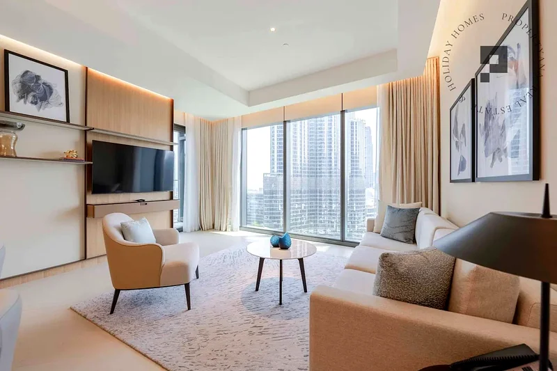 3BR | Fountain & Burj Khalifa View | Bills Included63834892778499110