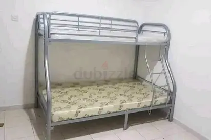 Family Bunk bed with mattress for sale. Up single 90x190 Down double 120x190.
