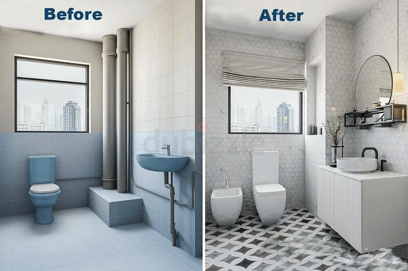 Washroom renovation work in Dubai63440163077249111