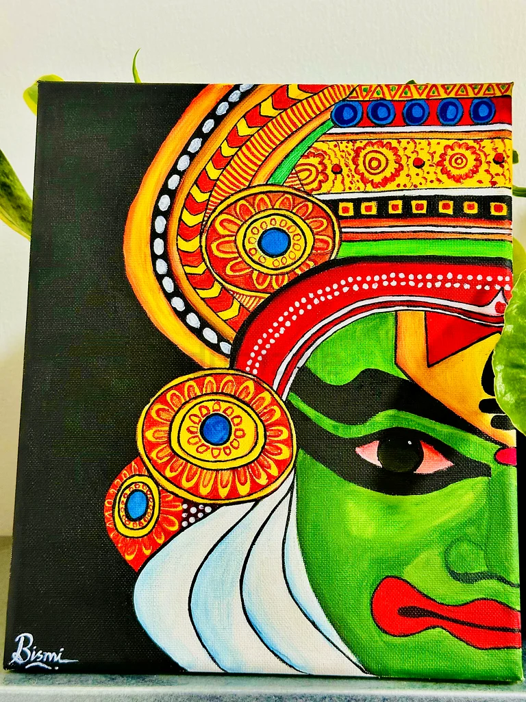 Hand painted Kadhakali Design63208392573699111