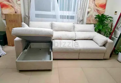 Selling IKEA Eskilstuna L Shape Sofa Bed Beige