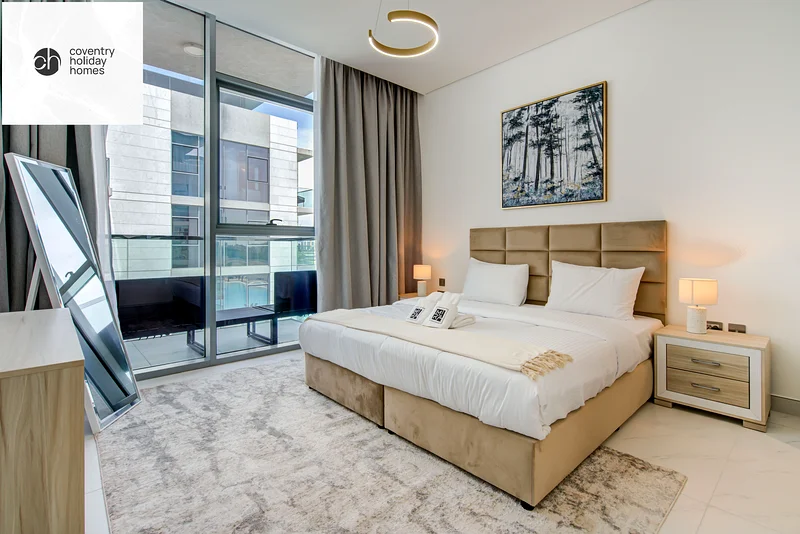 🔥🔥 AVAILABLE NOW | Modern and Spacious 1 bedroom with Pool and  balcony in District One63829171935746112