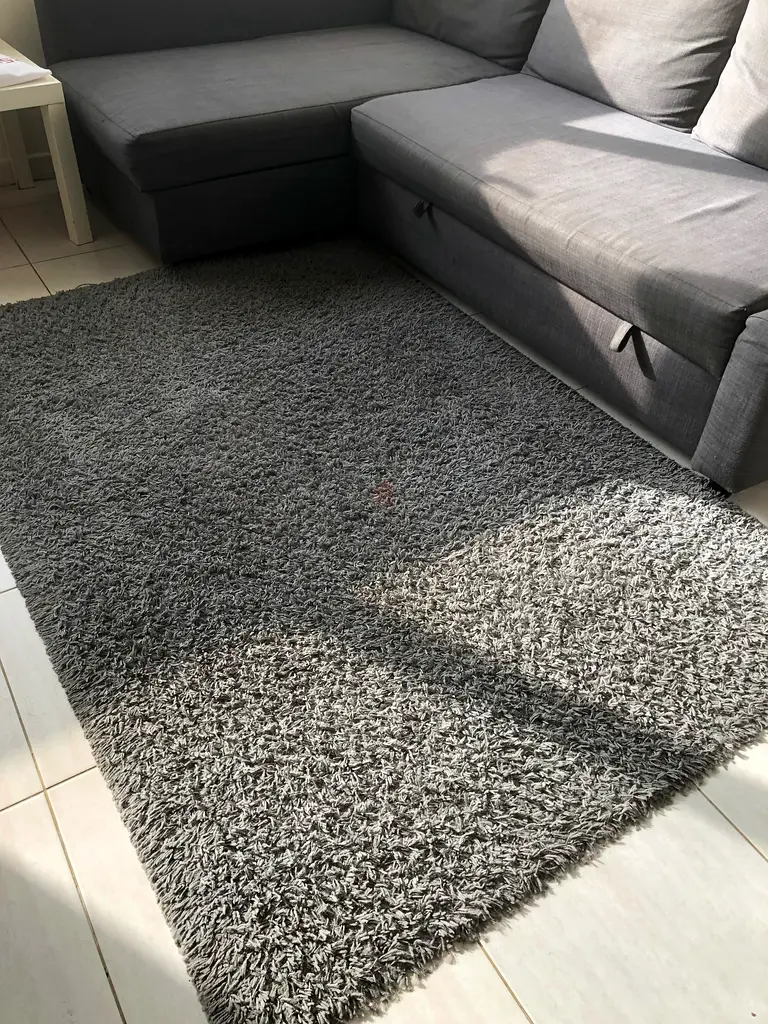 Alfombra de área elegante - Diseño moderno - Como nueva (alfombra IKEA)