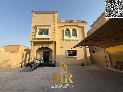 For Annual Rent In Ajman, A Villa In Al Muwaihat 1, Close To Sheikh Ammar Street, With An Area Of 
