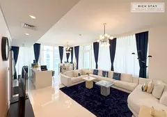 Luxurious 3BR | Emaar Beachfront | Waterfront views