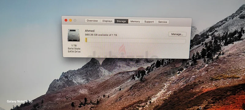 27 iMac 2011 - 1 تيرابايت SSD - ذاكرة 16 جيجابايت + ماوس ولوحة مفاتيح63256078403586111