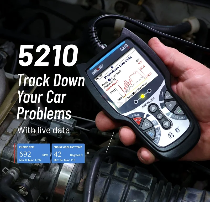 Innova CarScan Advisor 5210 المبتكر - أداة التشخيص النهائية للسيارة63258659213058111