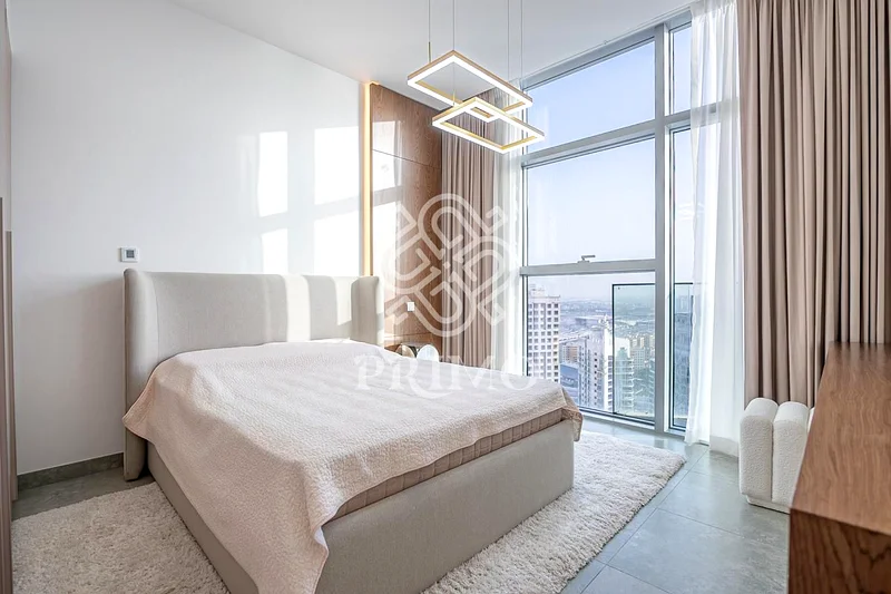 Fully Furnished 3BR | Sea View and Jebel Ali View64038434356739114