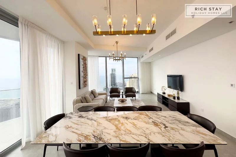 3BR Corner Unit | High-Floor | Spacious  | Sea & Skyline Views63833991965443112