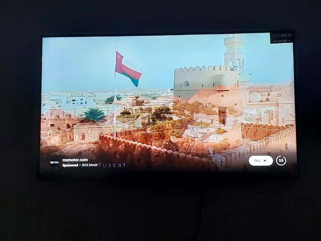 تلفاز ذكي إل جي بحجم 55 بوصة