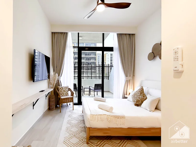 Azizi Riviera Studio apartment in Medyan -  ALL BILLS Inc. + FREE Parking & Wifi63832615936515110