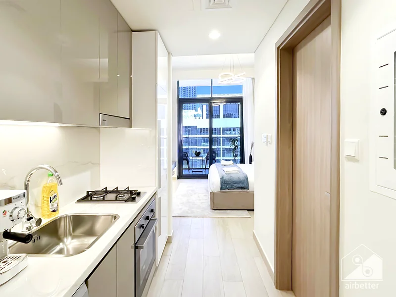Modern Studio in Azizi Riviera | Prime Meydan Location! All Bills Included63832411402497111