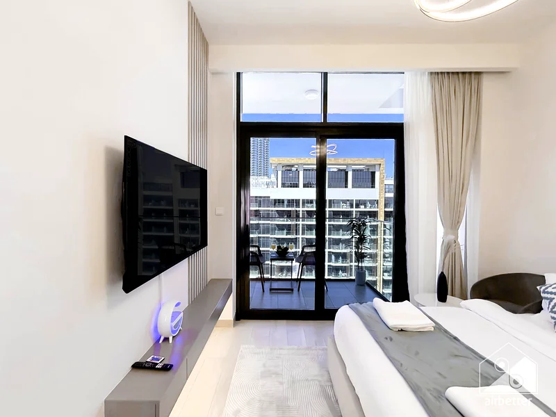 Modern Studio in Azizi Riviera | Prime Meydan Location! All Bills Included63832411402497110