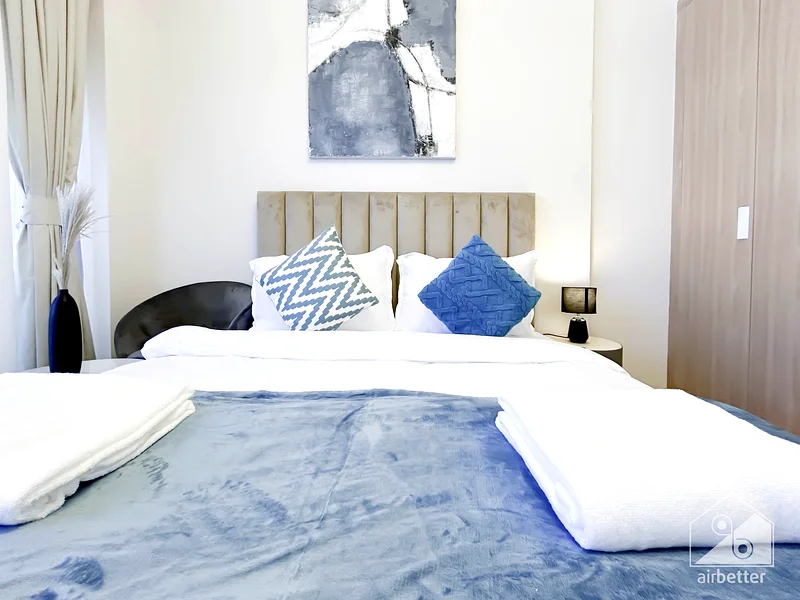 Modern Studio in Azizi Riviera | Prime Meydan Location! All Bills Included63832411402497113
