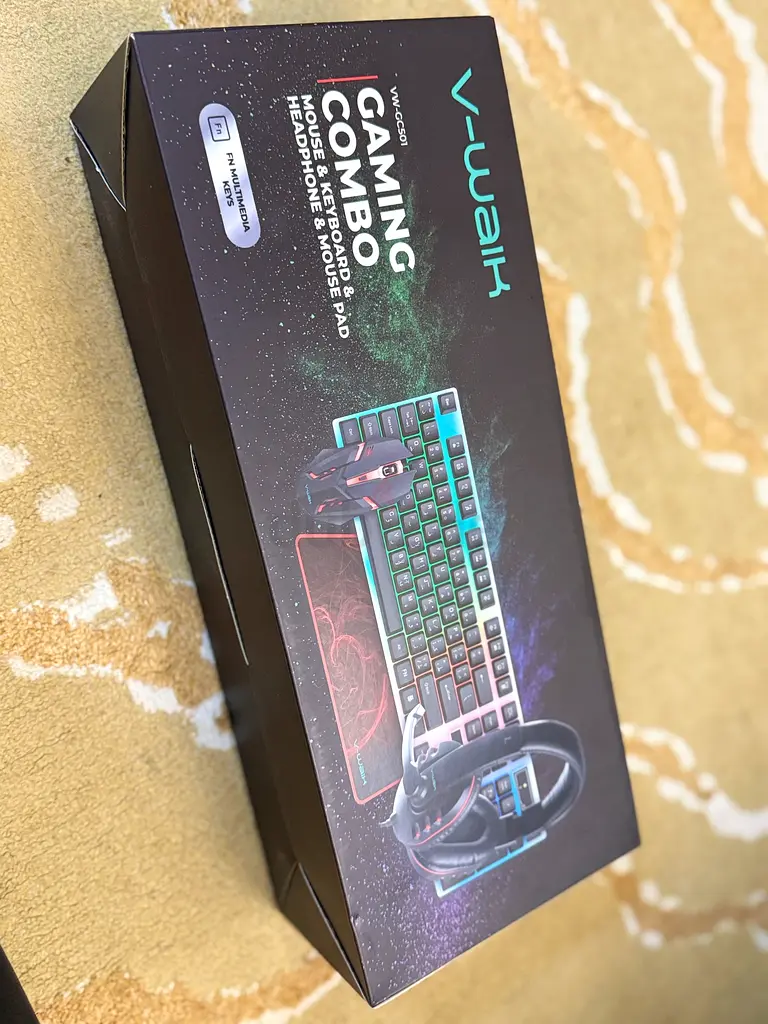 Ultimate Gaming Combo: Keyboard, Mouse, Mouse Pad  Headset Set!