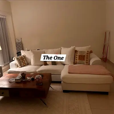The One Kingstone L shape Sofa beige like a New