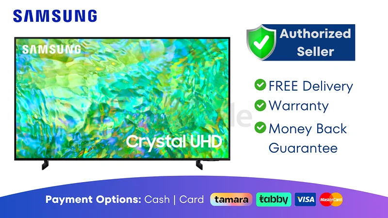 Samsung 55 inch Smart TV - 4K ● Brand New | 1 Year Warranty | FREE Delivery | AJM7495632640895714571128