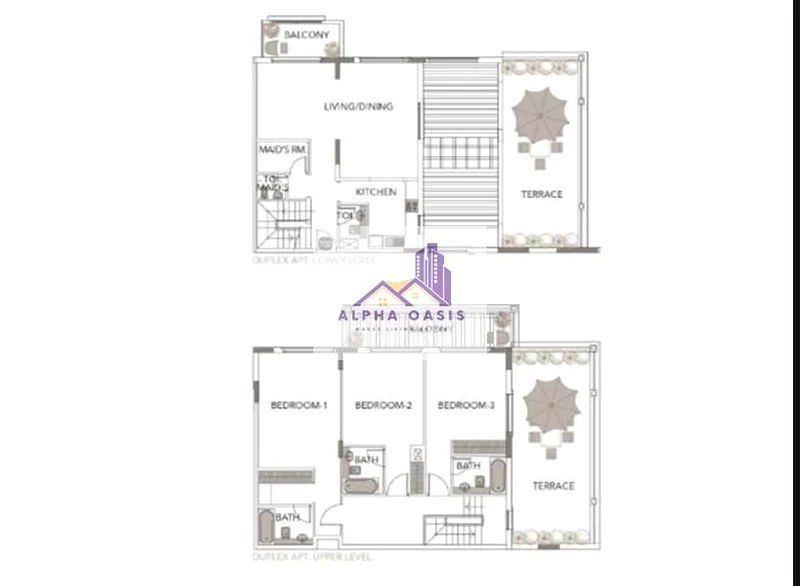 No Commission /3 BR Duplex| Fully Renovated | Prime Location63981312378499111