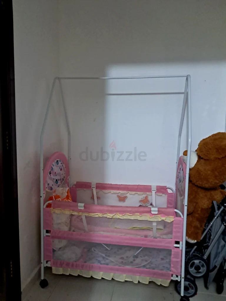 Charming Pink Baby Cradle for Sale!63204862557571111