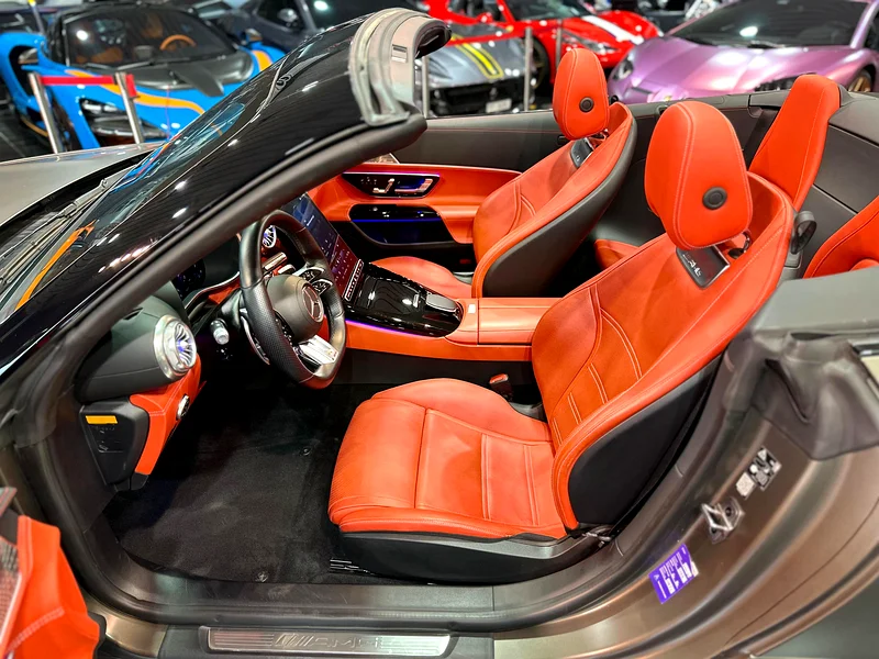 MERCEDES BENZ SL 43 AMG, 4CYL, SOFT TOP CONVERTIBLE, MINT CONDITION63403206789633113