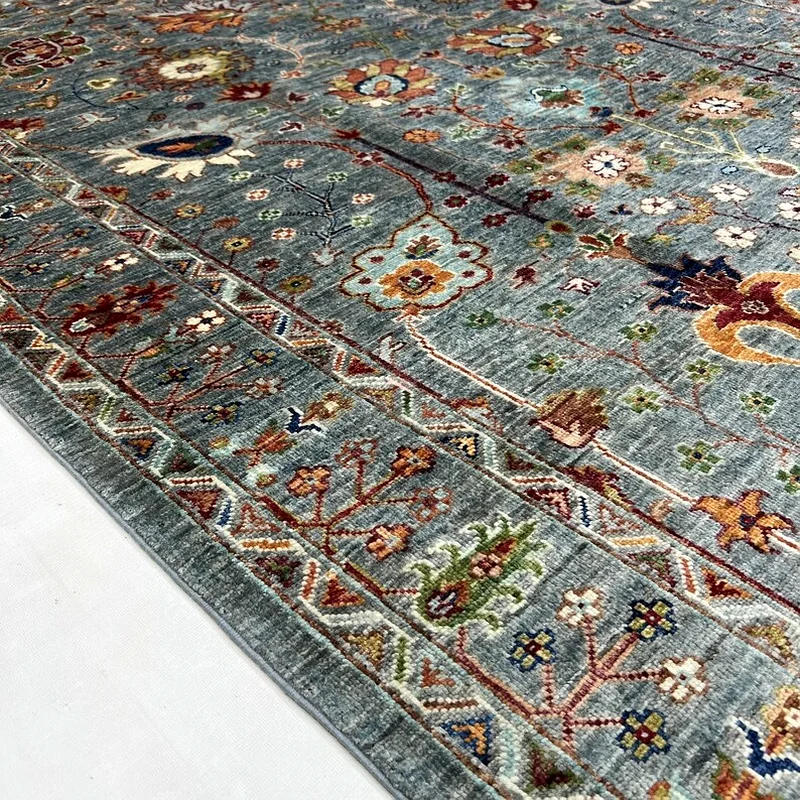 154 x 200 cm | new Handmade Beautiful Grey Sultani Fine Carpet63184228546947112