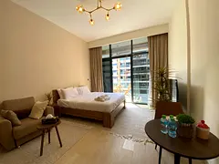 Stylish studio with Pool and Gym access.