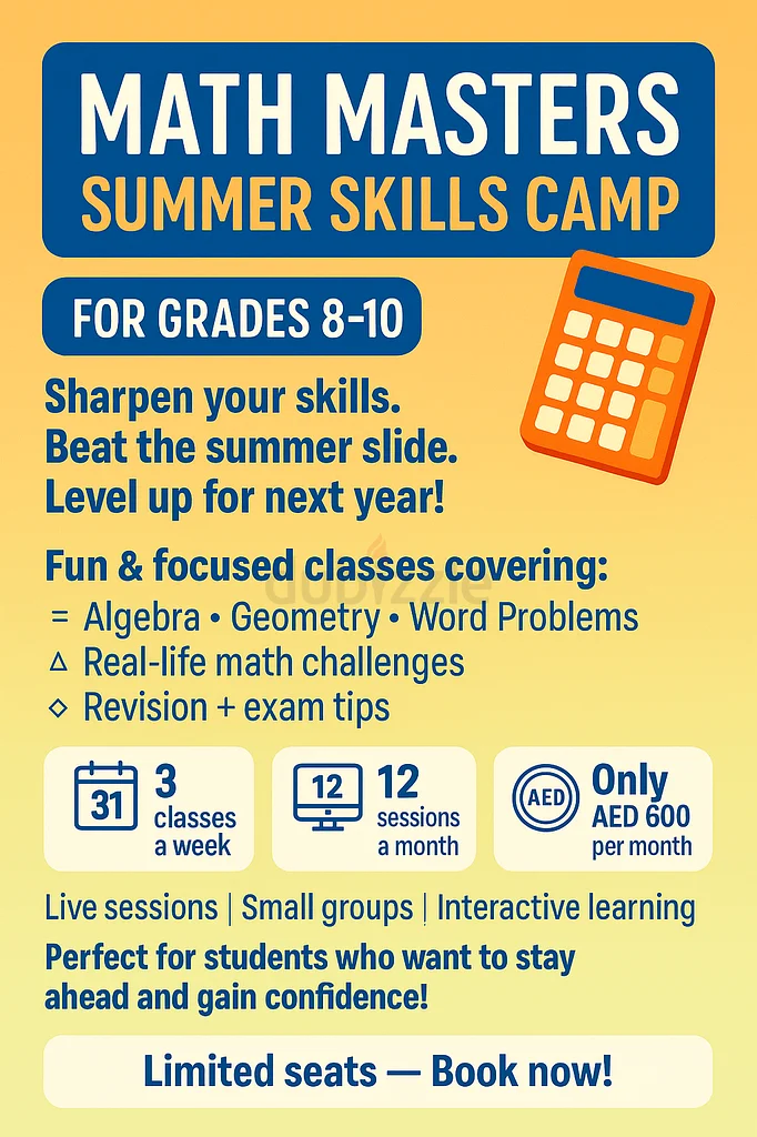 “Math Edge: Sharpen Your Skills This Summer!”632193550135061111