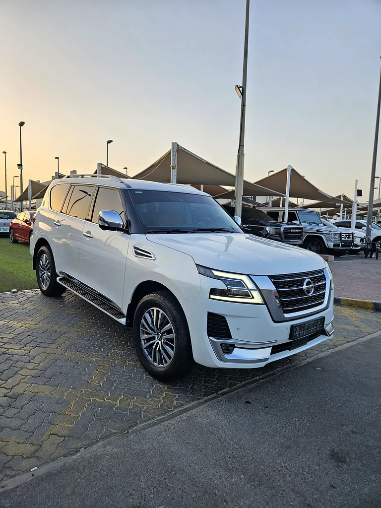 2,490 AED PER MONTH | NISSAN PATROL V6 PLATINUM 2021 | GCC SPECS | ORIGINAL PAINT | LOW MILEAGE!63158341517825112