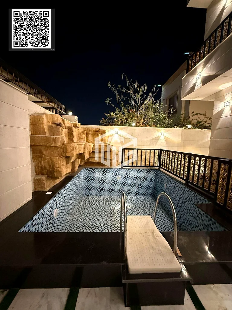 Villa for sale in Al Muwaihat 1 with a swimming pool - including electricity, water, and air conditioning  We offer you the opportunity to own a l63869605622787111