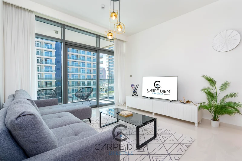 شقة بغرفة نوم واحدة حديثة | برج بيتش فيستا 1 | إعمار بيتش فرونت63829906779778114